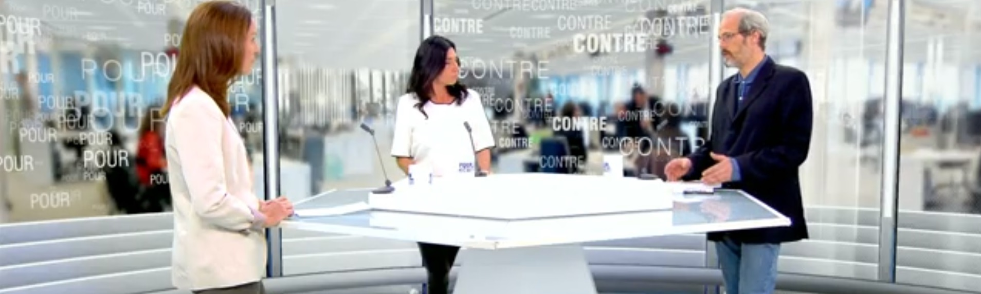 Didier Coeurnelle dans un débat télé sur la limite de l'espérance de vie