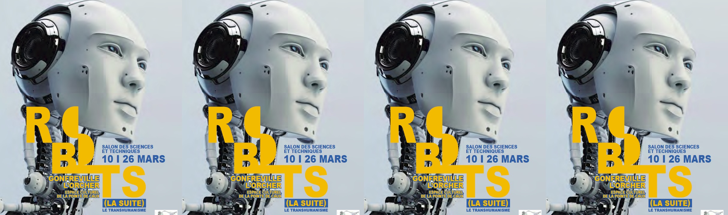 Nous serons au salon "Robots" du Havre le 11-12 mars ! 4 interventions + 1 stand