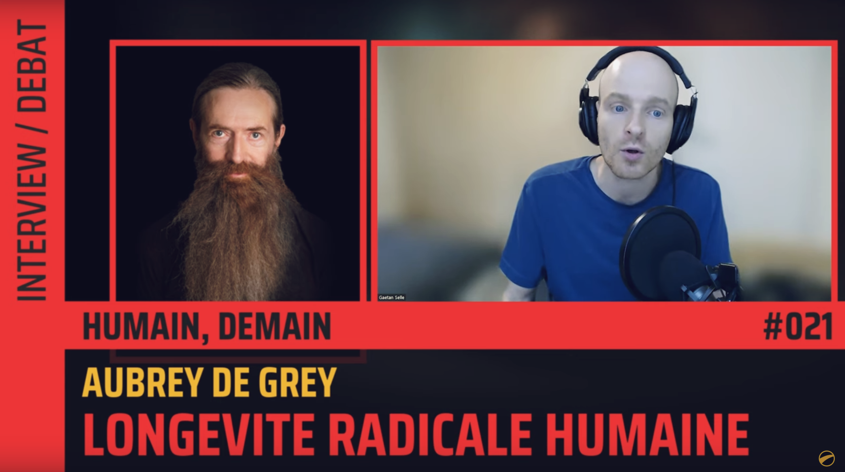 Vers la fin du vieillissement biologique –  PODCAST :   Aubrey de Grey, AFT ‖ THE FLARES