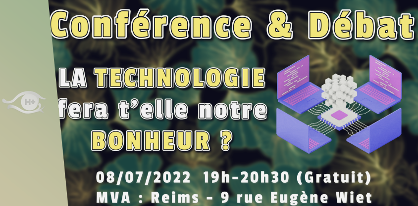 Conférence & Débat à Reims le vendredi 8 juillet de 19 h à 20 h 30