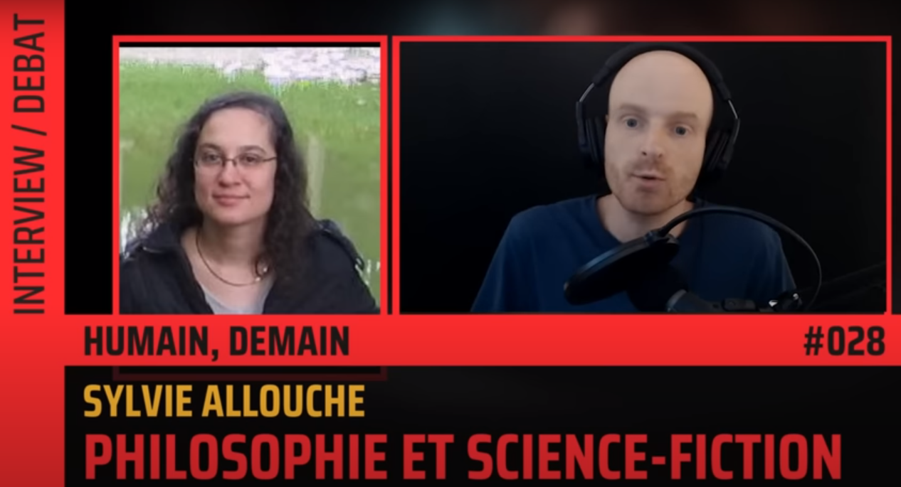 Philosophie, Science-Fiction et Transhumanisme – PODCAST : Sylvie Allouche, AFT ‖ THE FLARES