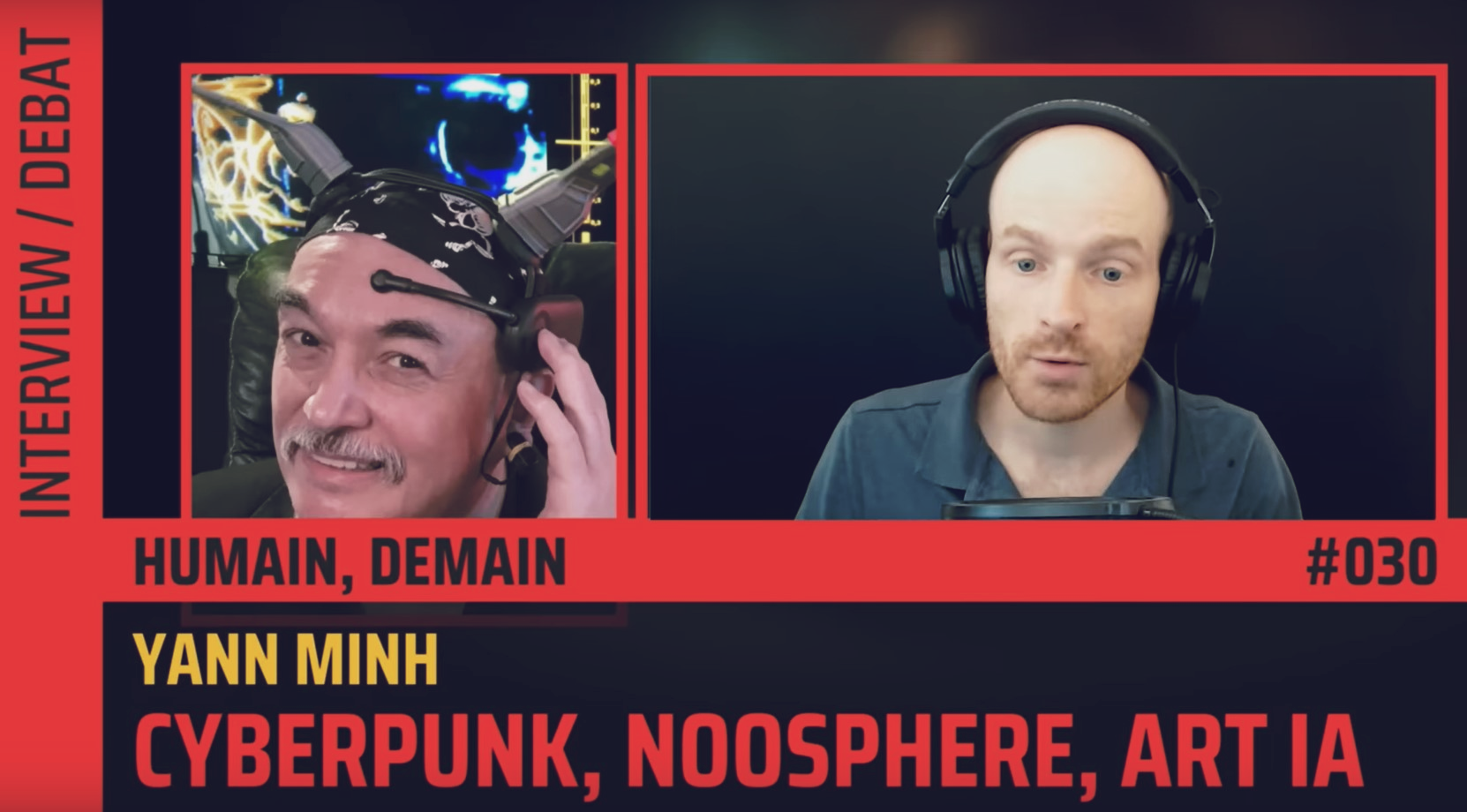 Cyberpunk, Noosphère, Art IA et Cyberespace PODCAST : Yann Minh, AFT ‖ THE FLARES