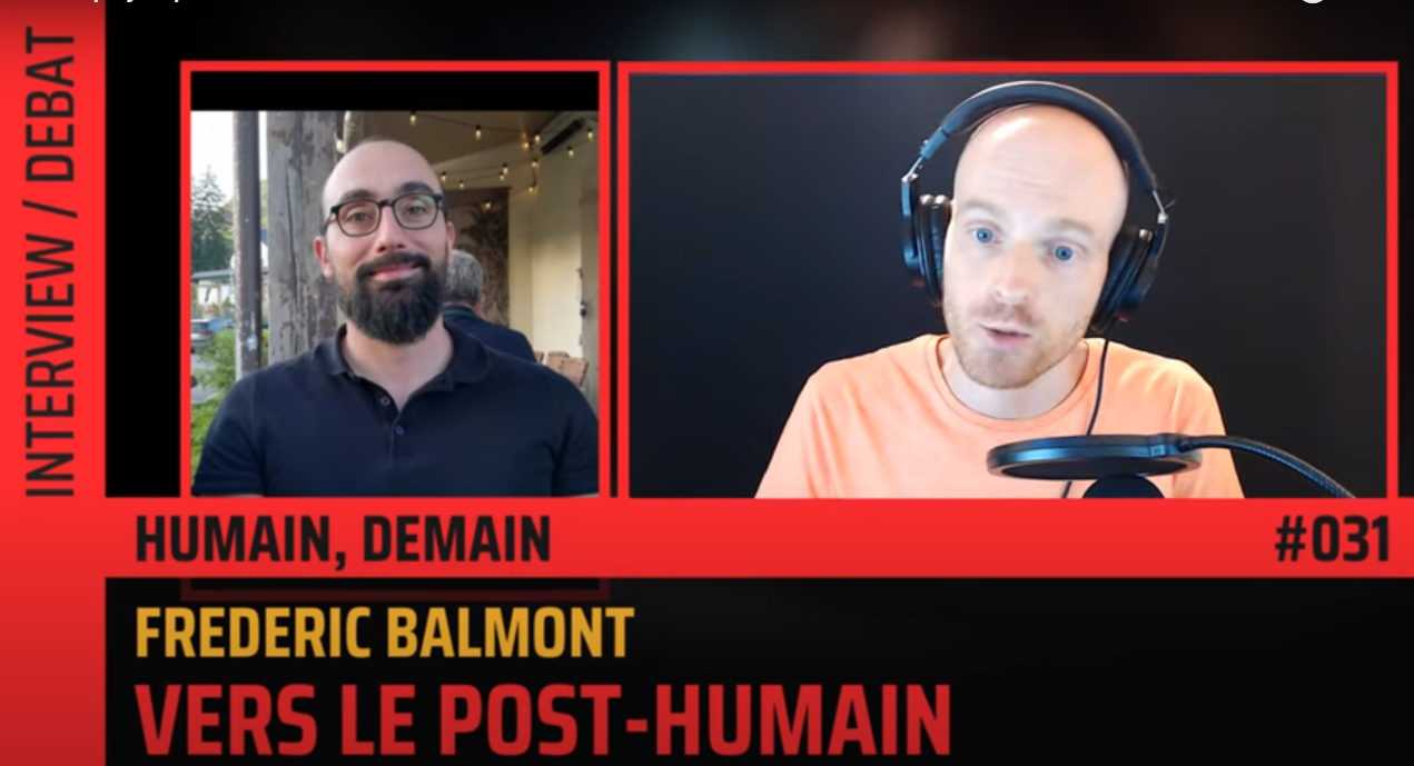 Vers le posthumain – PODCAST : Frédéric Balmont, AFT ‖ THE FLARES