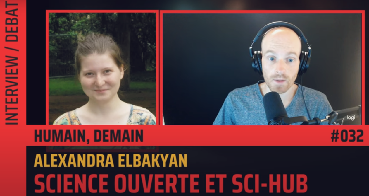 Le mouvement de la science ouverte – PODCAST : Alexandra Elbakyan, AFT ‖ THE FLARES