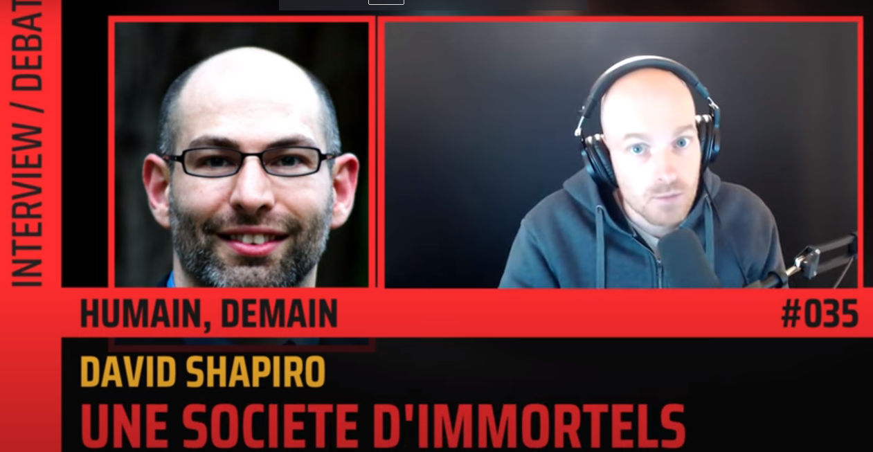 Longévité : la vie dans une société d’immortels – PODCAST : David Shapiro, AFT ‖ THE FLARES